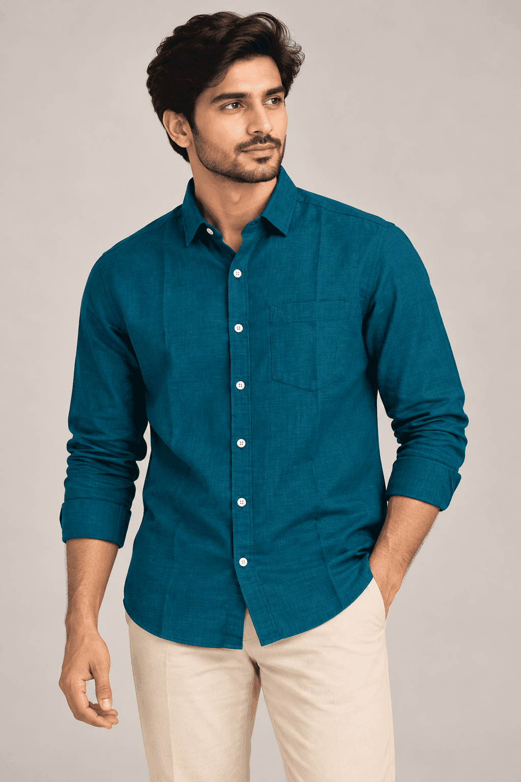teal-green-shirt — image 1